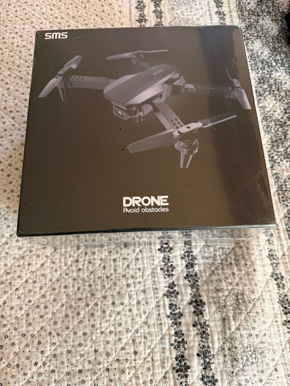 SMS Drone with Obstacle Avoidance - Black